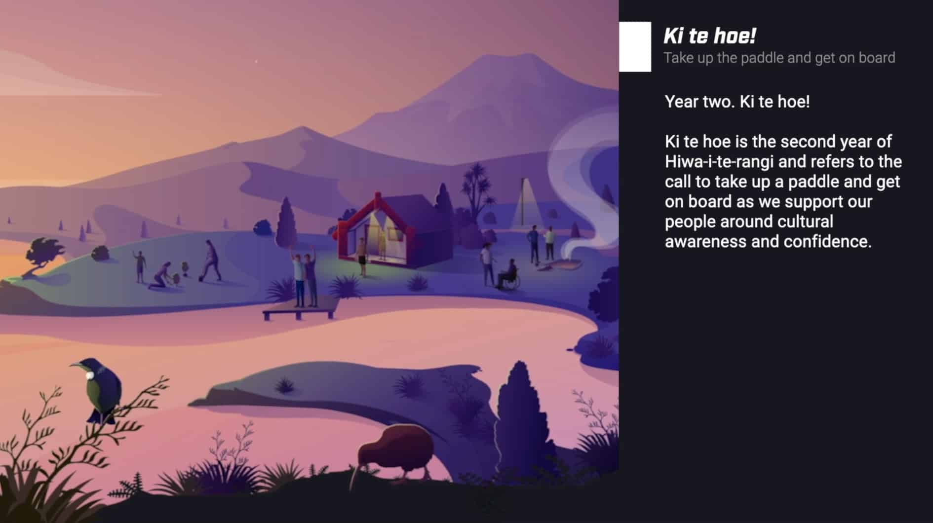 A screenshot of the game's homepage.