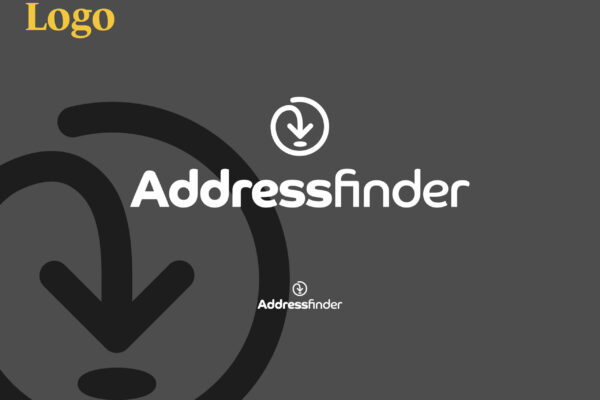 Address finder logo.